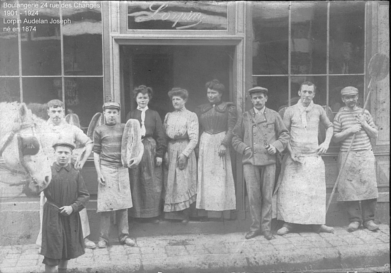 Boulangerie 24 rue des changes (1901-1924) - Lorpin Audelan Joseph